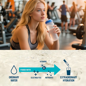 Kustom rasa gula gratis hidrasi stroberi semangka Lemon Lemon Lemon persik buah alami bubuk elektrolit massal - Product Image 3