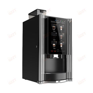 Distributeur automatique de café fraîchement moulu intelligent commercial entièrement automatique avec écran tactile de 15,6 pouces, avec 1 brasseur et 2 mélangeurs - Product Image 2