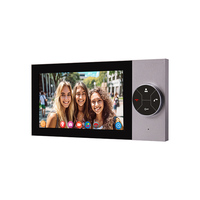 Système de visiophone intelligent avec caméra Wi-Fi, application Tuya, interphone vidéo, sonnette vidéo avec moniteur