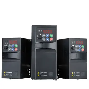 Factory variable frequency inverter converter 0.75kw 1.5kw 2.2kw 3.7kw 5.5kw for AC motor 220v 380v
