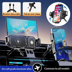 <span class=keywords><strong>Support</strong></span> de téléphone intelligent pliable Q7S 15W avec chargeur de voiture à serrage automatique anti-tremblement 90° °   <span class=keywords><strong>Support</strong></span> de charge rapide sans fil rotatif - Product Image 1
