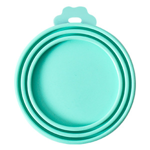 Couvercle en silicone pour boîtes de nourriture pour animaux de compagnie, bouchon d'étanchéité universel, anti-fuite pour chiens et chats - Product Image 3