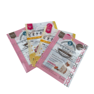 Bolsa de Embalaje Personalizada con Impresión, de Grado Alimenticio, con Sellado de 3 Lados, <span class=keywords><strong>para</strong></span> Golosinas <span class=keywords><strong>para</strong></span> Gatos, con Orificio <span class=keywords><strong>para</strong></span> Colgar - Product Image 4