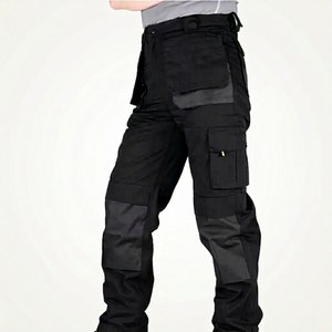 Best Selling Breathable Quick Dry Custom Logo Mens Softshell Sweatpants Cotton Liner Vintage Elastic Waist Waterproof Windproof - Product Image 1