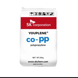 PP Korea sk B391G materie prime plastiche in polipropilene ad alto impatto e ad alto flusso per uso alimentare