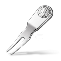 Outil de réparation de divot de golf en acier inoxydable 304L personnalisé, moulage sous pression de précision, usinage CNC, OEM en acier inoxydable moulé sous pression, usinage CNC