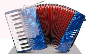 Accordéon chromatique à 22 touches et <span class=keywords><strong>8</strong></span> basses avec étui rigide en ABS portable - Product Image 5