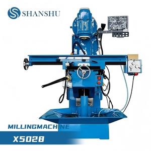 Fraiseuse X5028 avec affichage numérique (DRO) 3 axes, fraiseuse verticale de précision pour le perçage et le alésage des métaux, alimentation automatique 1200*280mm - Product Image 1