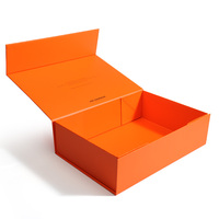 Individuelles Logo Starre Zusammenklappbare Karton-Klappbox Luxuriöse Magnetische Verpackung Geschenkbox
