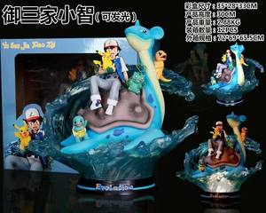 Figurines d'anime de grande taille de la série 17 Eevee Fire Breathing Dragon Super Dream Pokemoned Model Ornaments avec effet lumineux - Product Image 6