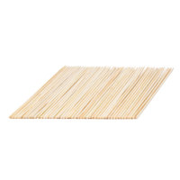 Brochettes rondes en bambou jetables de qualité alimentaire 2,5 mm * 18 cm
