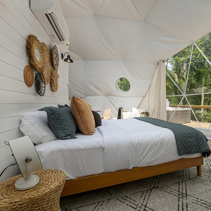 Outdoor Geodesic Dome Luxury Hotel <b>Tent</b> for Glamping SG-DL-009 High-Strength Steel <b>Frame</b> Resists Corrosion and Rust Withstands W - Product Image 2