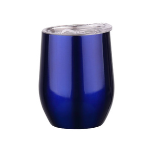 Vaso Térmico de Acero Inoxidable Curvo de 12 oz, Taza de Viaje Portátil con <span class=keywords><strong>Tapa</strong></span> Sellada para el Desplazamiento Diario - Product Image 6