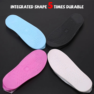 <span class=keywords><strong>Bottes</strong></span> <span class=keywords><strong>de</strong></span> pluie personnalisées avec logo pour adultes, légères, imperméables, antidérapantes, semelle souple, respirantes, pour l'automne/hiver/été - Product Image 5