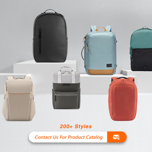 Sac à dos de voyage pour ordinateur portable en similicuir imperméable de qualité supérieure, personnalisé avec logo, pour hommes et femmes - Product Image 2