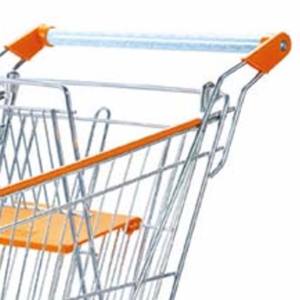 Highbright Supermarkt Amerikaanse Standaard Winkelwagentje Staal Materiaal Karretje <span class=keywords><strong>100L</strong></span> - Product Image 4