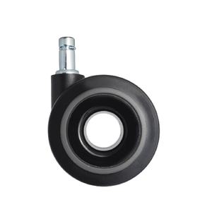 Ruedas de vástago de anillo de fricción universal de 3 pulgadas Ruedas de muebles gemelas de 70mm con rueda Hubless para sillas de oficina - Product Image 1