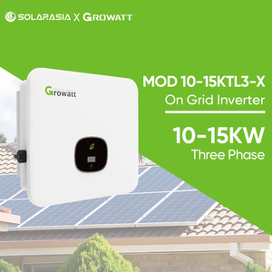 <span class=keywords><strong>Growatt</strong></span> MOD 10-15KTL3-X Onduleur Connecté au Réseau Triphasé 10kw 12kw 15kw IP66 Étanche à l'Eau et à la Poussière Onduleurs Solaires pour Usage Domestique - Product Image 1