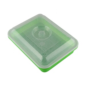 Kit <span class=keywords><strong>de</strong></span> culture hydroponique d'orge pour micro-légumes d'intérieur économique, avec <span class=keywords><strong>plateau</strong></span> <span class=keywords><strong>de</strong></span> <span class=keywords><strong>semis</strong></span> en PP et bacs <span class=keywords><strong>de</strong></span> culture hydroponique - Product Image 4