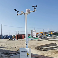 Capteur de précision élevée pour la pluie, la température, l'humidité, la vitesse et la direction du vent, la radiation solaire, enregistreur IoT avec sortie RS485, station météo à distance