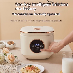 220V 1-5 Person Digital Multifunctional Mini Rice Cooker 5L Plastic Housing Non-Stick Coating for Household Small Multi-purpose - Product Image 1