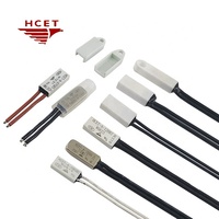 HCET KSD9700 TB05 Interruptor de corte térmico bimetálico Protector térmico de plástico para paquete de batería recargable Buen precio Coche eléctrico