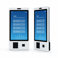 Tableau interactif intelligent TouchWo 27 pouces, Windows 11 SDK, résolution 1920x1080, stockage 128 Go, terminal de point de vente, écran tactile pour