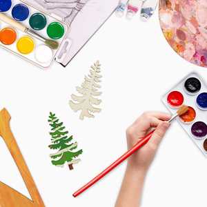 Decoración para el Hogar, Recortes de Madera de Pino, Decoración de Madera de Pino, Adorno Ecológico para Colgar en la Pared, Proveedor Mayorista - Product Image 5