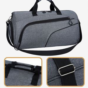 Bolsas de Lona Plegables de Gran Capacidad, Bolsa de Viaje Deportiva Multifuncional Impermeable con Logotipo Personalizado - Product Image 4
