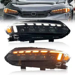 Archaic new design for 11th Civic sedan&hatchback full led headlights 2021-2022 PLUG & PLAY DRL with sequential turning signal