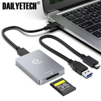 CF express-lector de tarjetas tipo a, adaptador USB 3,1 Gen2 de 10Gbps para Windows XP con Cable para SLR