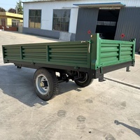 Remorque agricole neuve d'origine pour tracteur, remorque basculante à 2 roues et à essieu simple, prix d'usine