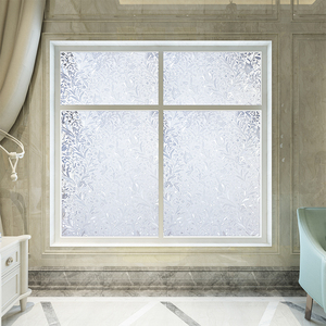 <span class=keywords><strong>Film</strong></span> adhésif statique pour fenêtre, motif écailles de coquille Saint-Jacques, <span class=keywords><strong>film</strong></span> décoratif givré pour verre, amovible, pour salle de bain - Product Image 2