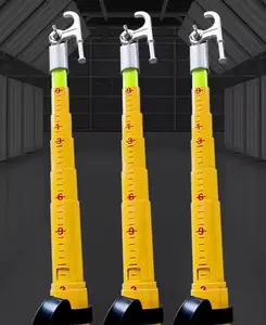 IRL-208 Telescopic Triangle Fiberglass Electric High Voltage Hot Sticks With Scale