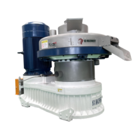 Machine à granulés de haute qualité pour copeaux de bois, machine à granulés multi-matériaux pour coques de riz et biomasse, presse à granulés durable pour copeaux de bois