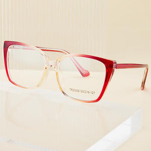 Montures de lunettes pour enfants œil de chat en TR90 50-16-127, protection lumière bleue, pont moyen, verres AC, origine Taizhou - Product Image 1