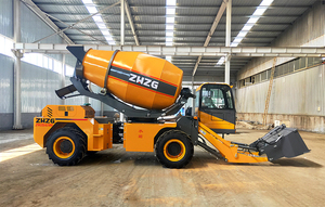 Chinese High-quality ZWZG Brand Construction Site 4.2m3 Self Loading <strong>Concrete</strong> <strong>Mixer</strong> <strong>for</strong> <strong>Sale</strong> - Product Image 5