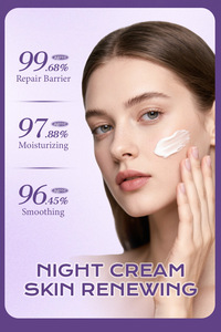Crème hydratante réparatrice de <span class=keywords><strong>nuit</strong></span> de haute qualité, originale, Ceraves Shea Butter Nicotinamide Polypeptide - Product Image 6