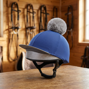 Housses de casque d'équitation en acier inoxydable durable et satiné lisse, extensibles, tendance, options personnalisables - Product Image 3