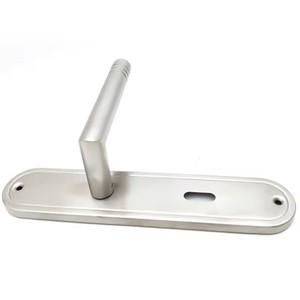 Cerradura de Palanca Moderna y Minimalista de Aleación de Zinc, Manija Cuadrada para Puerta Interior de Madera, Silenciosa y de Lujo - Product Image 3
