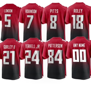 Yeni toptan Atlanta şehir dikişli amerikan futbolu Jersey erkek Falcon 97 jarjar9 Ridder 1 Mariota - Product Image 1