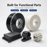 Filament ABS noir et blanc 1,75 mm pour imprimante 3D FDM – Matériau pour prototypes industriels et pièces fonctionnelles sur bobine