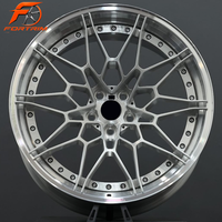 Jantes forgées bicolores 5x114.3 5x120 5x112, jantes de course forgées concaves profondes 17 18 19 20 21 22 23 pouces pour BMW