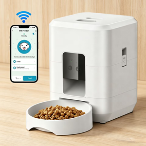 เครื่องให้อาหารสัตว์เลี้ยงอัจฉริยะแบบ WiFi ขนาด 2 ลิตร รุ่นใหม่ สำหรับแมวและสุนัข ควบคุมผ่านแอพพลิเคชั่น ตั้งเวลาให้อาหารแบบช้า ปริมาณอาหารปรับได้ - Product Image 1
