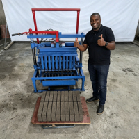 Machine à fabriquer des briques automatique de type 2-45, approuvée par les briqueteries, à Foshan
