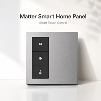 Système d'automatisation domestique intelligent HomeKit, panneau de commande central mural, écran tactile pour maison et hôtel