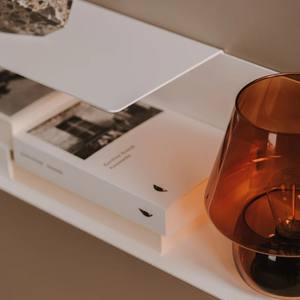 رف حائط حديث معلق من الحديد، تصميم بسيط وفاخر، رف عرض وتخزين ديكوري على شكل حرف واحد - Product Image 4