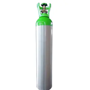 Bouteille de plongée en aluminium Bouteille de gaz sans soudure ISO TPED CE Flacon bouteilles de gaz en aluminium