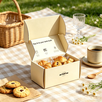 Caja Plegable Cuadrada Ecológica con Logotipo Personalizado, Caja de Cartón Corrugado para Envíos, Caja de Regalo con Diseño de Avión para Regalos