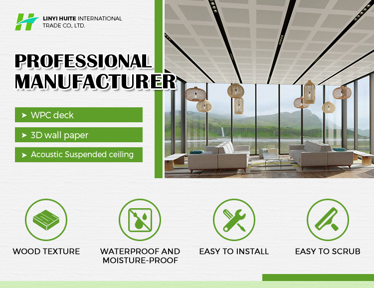 Cyprus Market Perforated Gypsum Ceiling, Pvc Laminated Ceiling Tiles